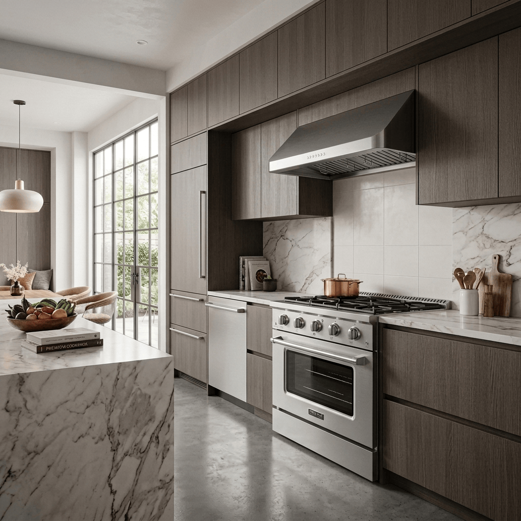 Upgrade your kitchen with Proline PLSR 30" Gas Range + PLJW 121 Hood—save 10% at ProlineRangeHoods.com.
