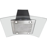 Introducing the Proline PLFI 544, a ducted island range hood from ProlineRangeHoods.com. With a sleek stainless steel finish, it boasts built-in lights, an advanced control panel, and a robust 600 CFM motor.