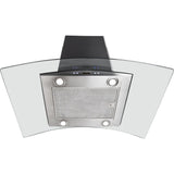 Introducing the Proline PLFI 544, a ducted island range hood from ProlineRangeHoods.com. With a sleek stainless steel finish, it boasts built-in lights, an advanced control panel, and a robust 600 CFM motor.