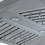 Check out the Proline PLFI 755 Island Range Hood at ProlineRangeHoods.com, featuring an efficient ventilation system and LCD touch control.