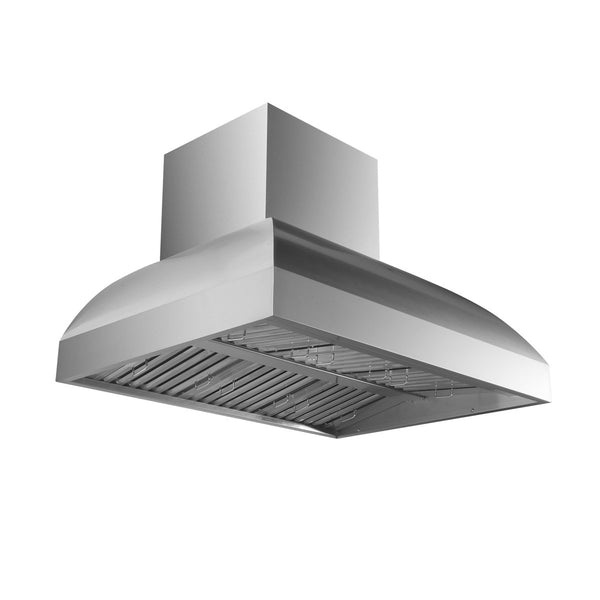 The ProlineRangeHoods.com PLGW WC BBQ Pro features 304 stainless, modern design, and powerful 2000 CFM airflow.
