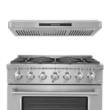 ProlineRangeHoods.com: PLSR 36" Range & PLSW 185 Hood Bundle—Save 10% on this ideal modern kitchen set.