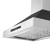 Proline King Air Wall-Mounted Range Hood 36" - Matte Black - View 2