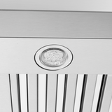 Proline King Air Wall-Mounted Range Hood 36" - Glossy White - View 5