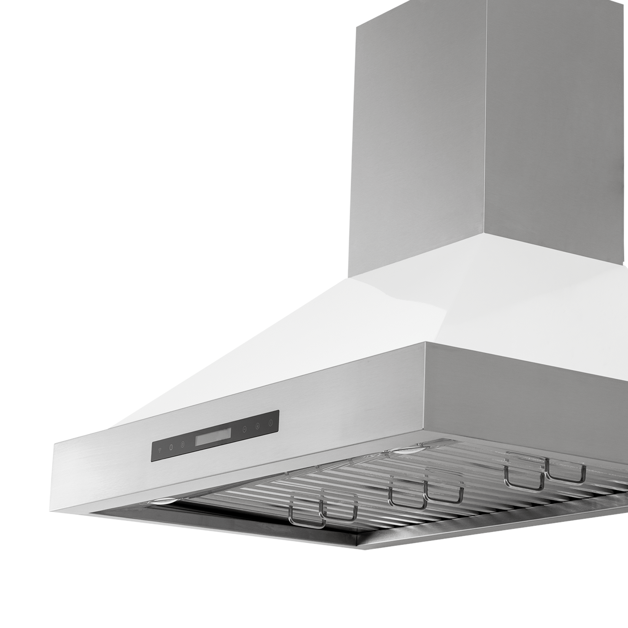 Proline King Air Wall-Mounted Range Hood 30" - Glossy White - View 2