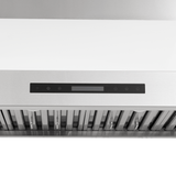 Proline King Air Wall-Mounted Range Hood 48" - Glossy White - View 3