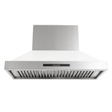 Proline King Air Wall-Mounted Range Hood 48" - Glossy White - View 4