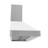 Proline Range Hoods White King Air - Dream Home wall-mounted range hood, 550/1200 CFM. ProlineRangeHoods.com.