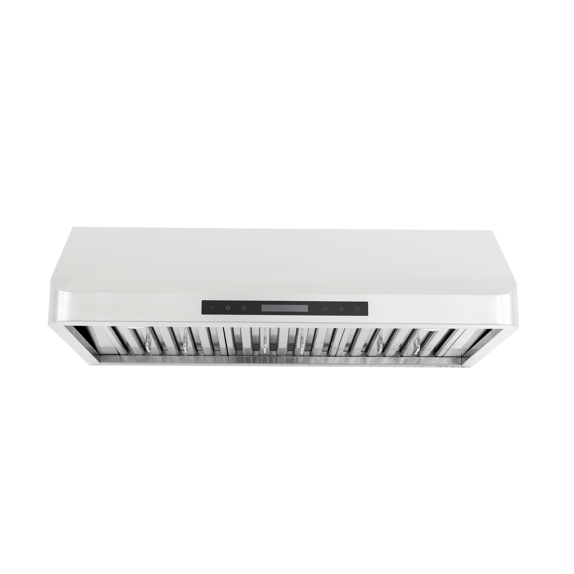 The Proline PLSW 115 Range Hood in stainless steel, 600 CFM, compact design. ProlineRangeHoods.com.