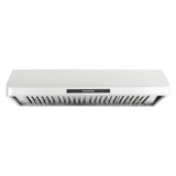 The Proline PLSW 115 Range Hood has a sleek stainless steel look, 600 CFM power; ProlineRangeHoods.com.