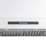 The Proline PLFW 755 range hood offers 1100 CFM, outdoor-rated steel, digital controls, hooks. ProlineRangeHoods.com.