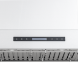 The Proline PLFW 755 range hood offers 1100 CFM, outdoor-rated steel, digital controls, hooks. ProlineRangeHoods.com.