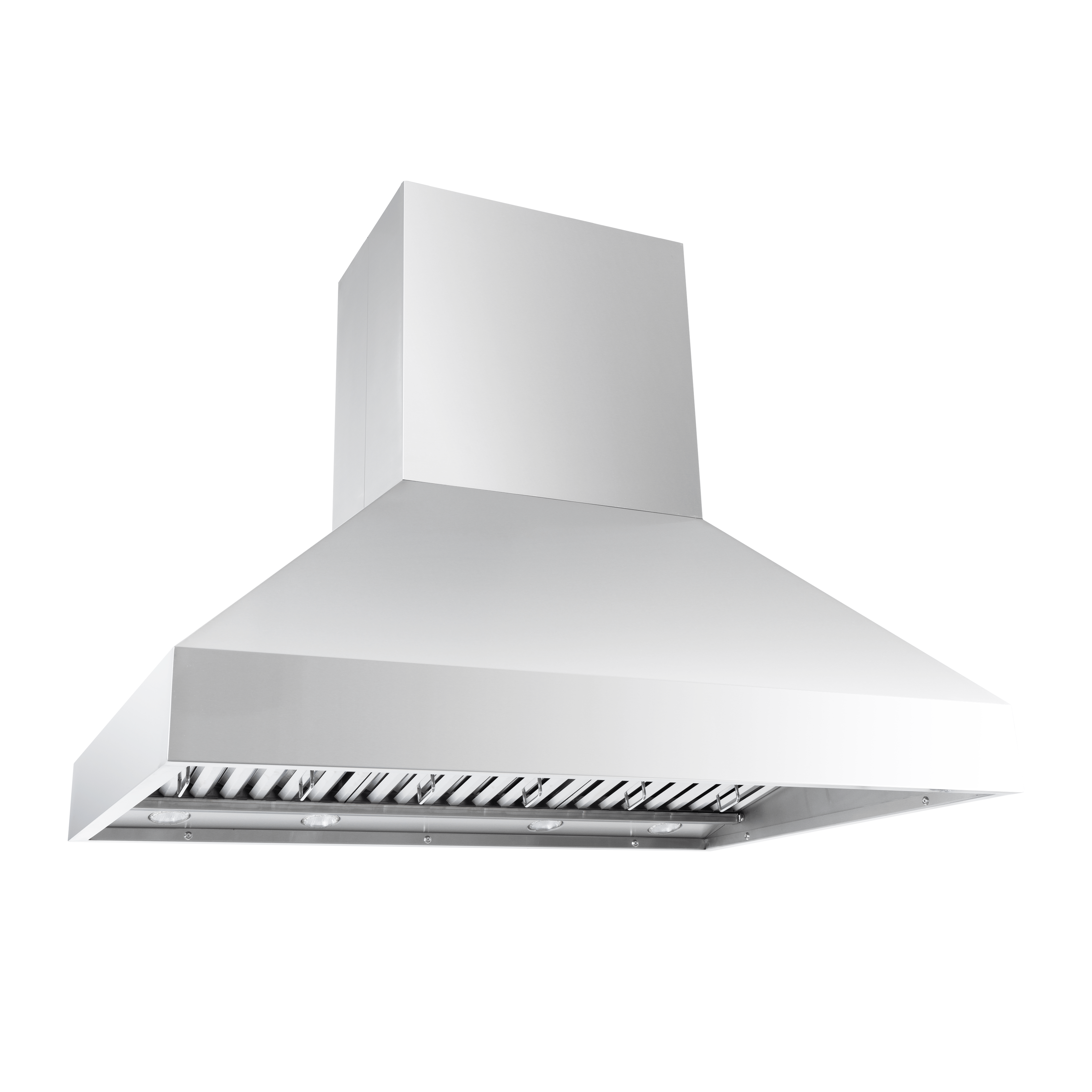 The Proline PLGI 104 HE Island Range Hood features durable 304 SS, 1200 CFM, sizes 36–60″. ProlineRangeHoods.com.