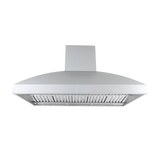 ProlineRangeHoods.com PLGI BBQ Pro: island ducted range hood, 2000 CFM, thick 304 stainless steel for outdoor kitchens.
