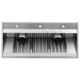 ProlineRangeHoods.com PLGL PROV Outdoor Insert: 3 buttons, 3 lights, 2 vents—great for modern kitchens or outdoors.