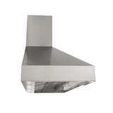 Proline PLGW 104 HE range hood, stainless steel, wall-mounted; 1200-1300 CFM. ProlineRangeHoods.com.