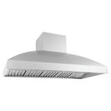 The Proline Range Hoods PLGW WC BBQ Pro is a wall-mounted, ducted 304 SS range hood. ProlineRangeHoods.com.