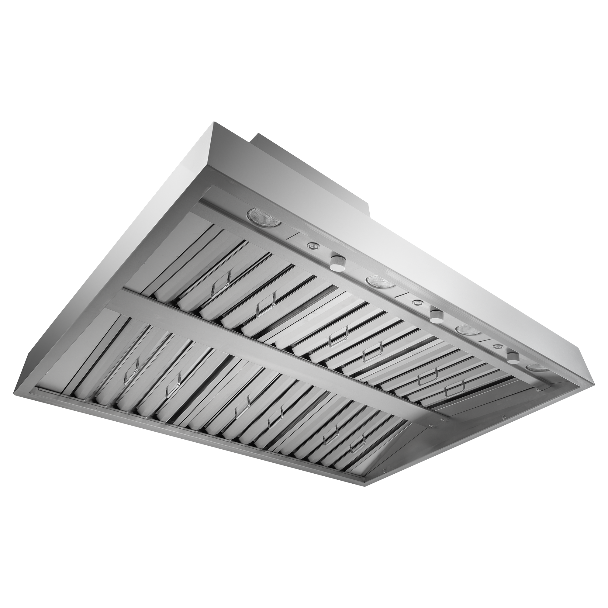 Proline Range Hoods PLGW WC BBQ HE stainless steel wall mount hood with filters and lights. ProlineRangeHoods.com.