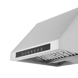 The Proline Range Hoods PLJW 102 from ProlineRangeHoods.com has stainless steel, metal filters & ductless conversion.