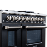 Proline PLSR 48" Gas Range - Matte Black - View 4