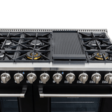 Proline PLSR 48" Gas Range - Matte Black - View 5