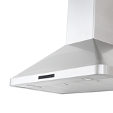 ProlineRangeHoods.com: The Proline PLSW 129R Wall Mount Hood offers 550 CFM, built-in lights, and dishwasher-safe filters.