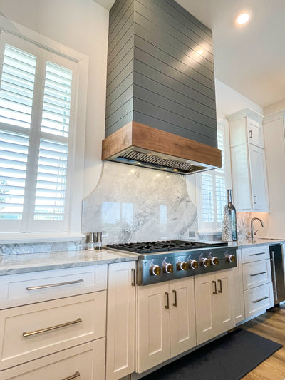 Customer kitchen with the Insert Range Hood for Custom Range Hoods, 1000 CFM, Stainless Steel Finish| Proline PLFL 832