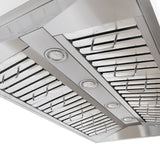 ProlineRangeHoods.com: The Proline Island Range Hood PLFI 755 offers 1100 CFM power, LED lights, and an outdoor option for versatility.
