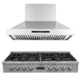 Save 10% on the Proline PLST 48" Gas Range & PLSW King Air Hood Bundle at ProlineRangeHoods.com—six burners, stainless steel.