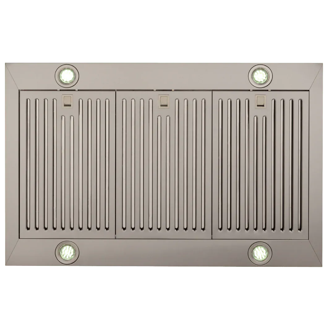 Modern Slim Island Range Hood, 550 CFM 36 - inch, Stainless Steel | Elite Dream Home newest 2025 Designs | PLSI 755F - Proline Range HoodsHome & Garden > Kitchen & Dining > Kitchen Appliances > Range HoodsPLSI 755F.36