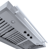 NEW Proline PLJW 104 Signature Series Wall Range Hood, 1200 CFM, Stainless Steel, Outdoor Rated Finish Option - Proline Range HoodsHome & Garden > Kitchen & Dining > Kitchen Appliances > Range HoodsPLJW 104.36 SIG