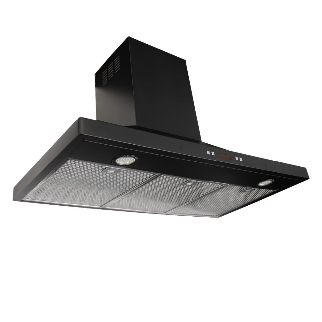 The Proline PLFW 520 Wall Mounted Range Hood by ProlineRangeHoods.com offers efficient ventilation with a single motor & stainless steel filters. PLFW 520.30BL PLFW 520.36BL