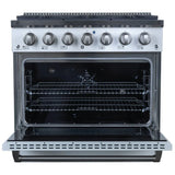 Discover the Dual Fuel Kitchen Range at ProlineRangeHoods.com, available in three colors with 15,000 BTU burners for top performance.