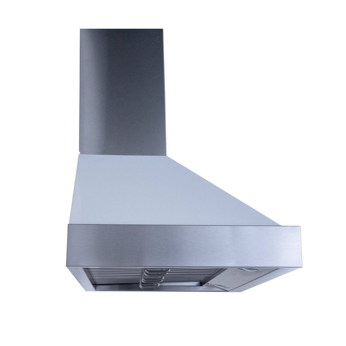 ProlineRangeHoods.com's Dream Home Series wall-mounted range hood features a sleek finish and 550 CFM efficiency.
