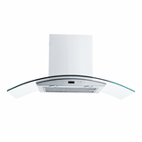 The Proline PLFW 544 wall hood from ProlineRangeHoods.com: sleek steel, quiet, 600 CFM, ductless option.