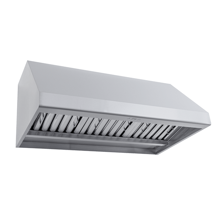 Proline PLJW 108 - Under Cabinet Range Hood, 1000/2000 CFM | Convertible to Ductless, Premium Stainless Steel