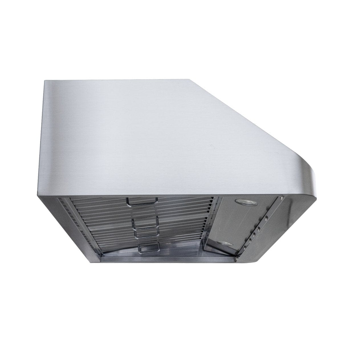 Proline PLJW 121 Range Hood: 900 CFM, SS finish, vent filters, lights, ductless option. ProlineRangeHoods.com.