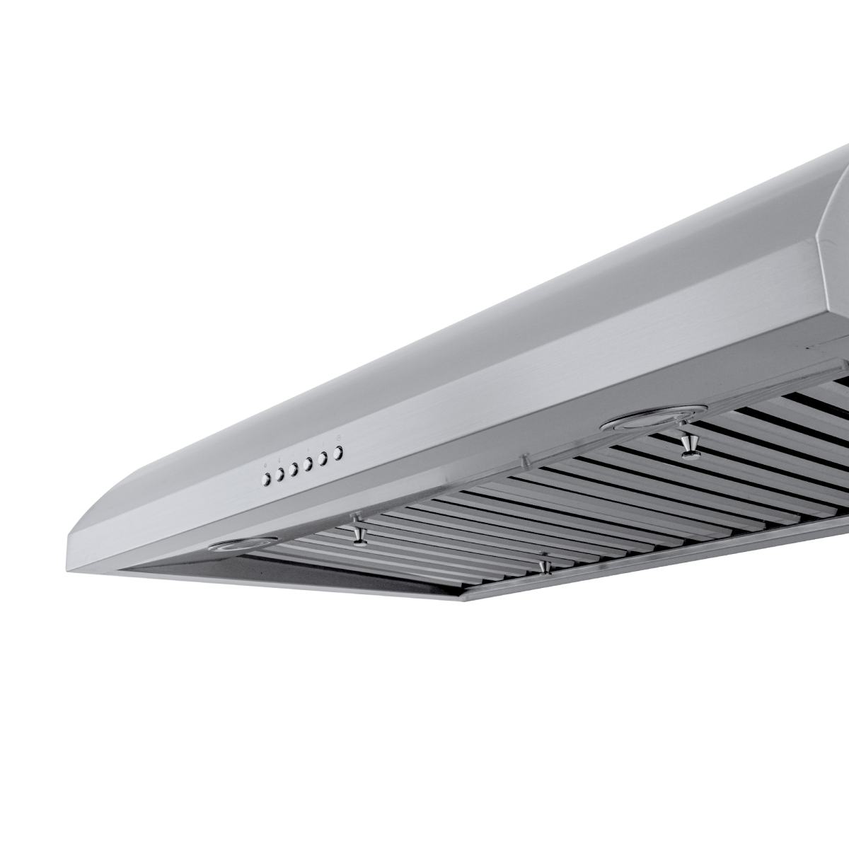 Proline Range Hoods PLJW 133 under-cabinet hood with stainless steel, controls, and powerful 900 CFM. ProlineRangeHoods.com.