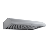 Proline PLJW 133 under-cabinet range hood has stainless steel, controls, metal filters, 900 CFM. ProlineRangeHoods.com.