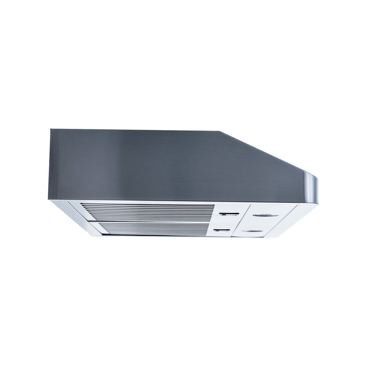 The Proline PLJW 185 under-cabinet hood features stainless steel, 600 CFM, knobs, ductless design. ProlineRangeHoods.com.