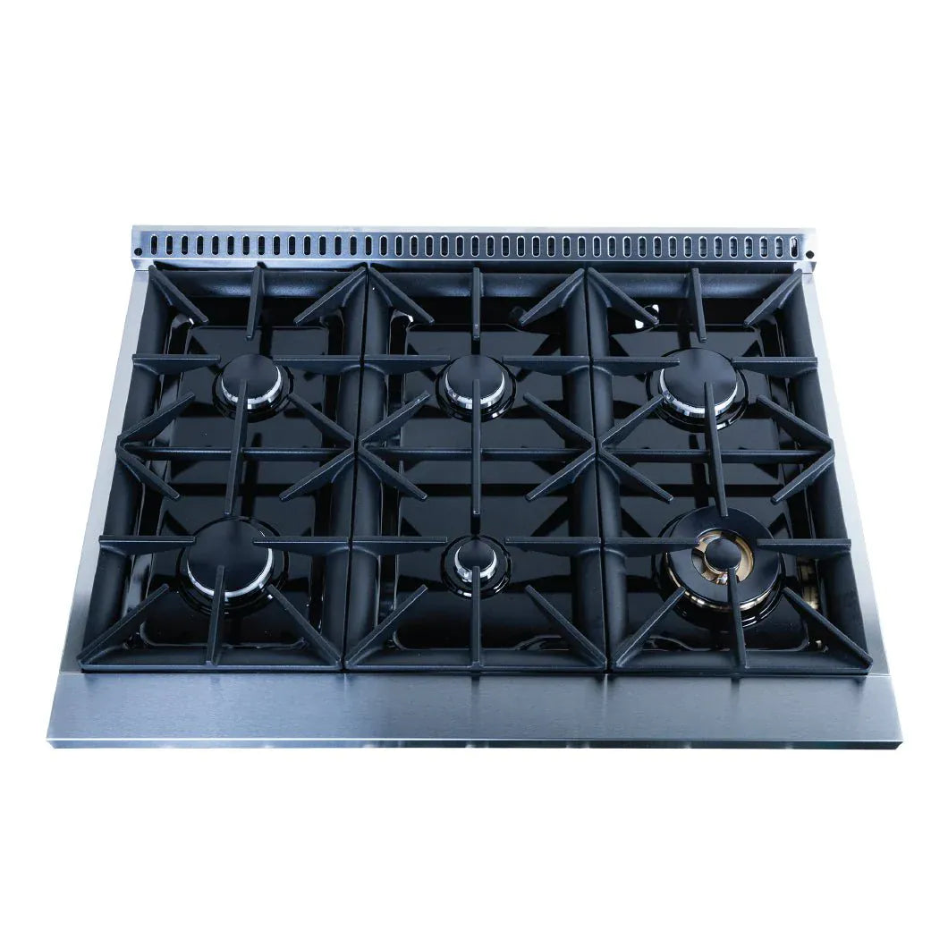 Proline Range Hoods Home & Garden > Kitchen & Dining > Kitchen Appliances > Ranges Proline PLSR 30, 36, and 48" Gas Range - 15,000 BTUs Available in Stainless Steel, Matte Black, Gloss White options