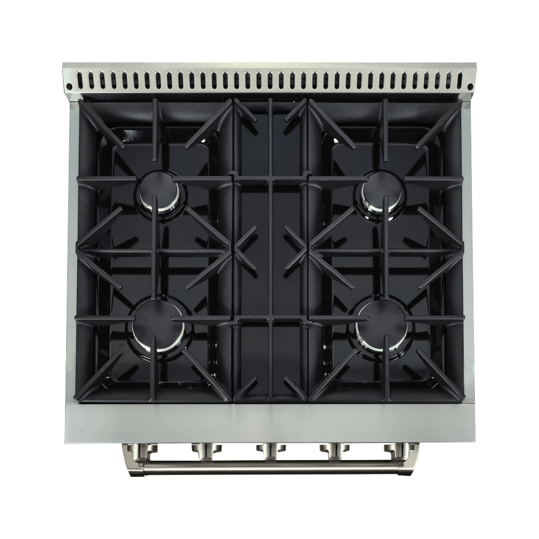 Proline PLSR 30, 36, and 48" Gas Range - 15,000 BTUs Available in Stainless Steel, Matte Black, Gloss White options - Proline Range HoodsHome & Garden > Kitchen & Dining > Kitchen Appliances > RangesPLSR 30GG WHITE