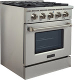 Proline Range Hoods, at ProlineRangeHoods.com, offers the Dual Fuel Kitchen Range in Stainless Steel, Black & White.
