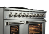 The Proline PLSR Gas Range from ProlineRangeHoods.com, in stainless steel with dual visible doors, epitomizes excellence.