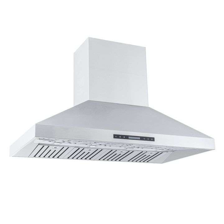 Proline ProSI Ducted Island Range Hood, 900/1800 CFM | 430/304 Stainless Steel Finish