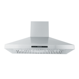 The Proline Range Hoods ProSW wall-mounted range hood with 1800 CFM, stainless finish, LEDs—ProlineRangeHoods.com.