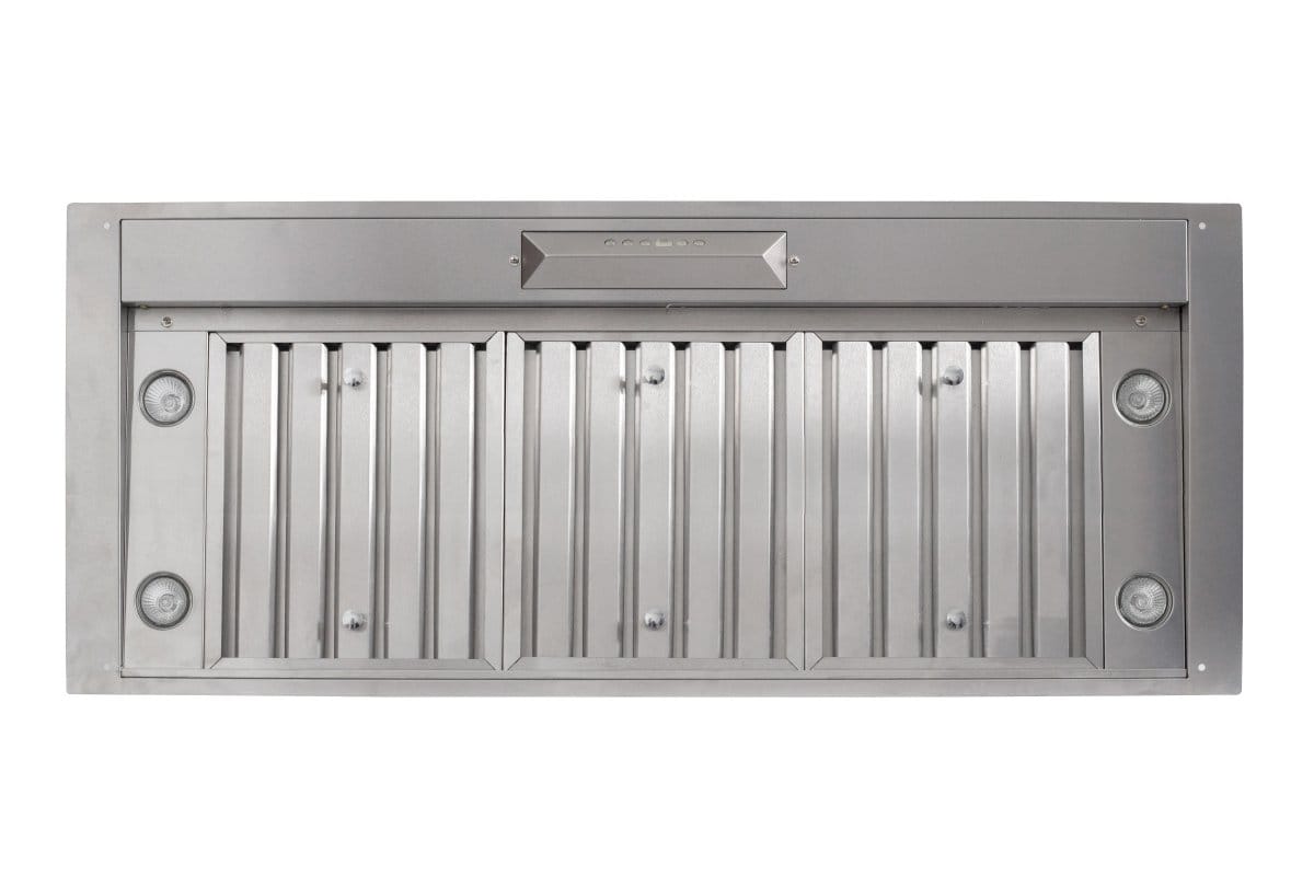 Proline Range Hoods Home & Garden > Kitchen & Dining > Kitchen Appliances > Range Hoods Range Hood Insert/Liner, 15, 18 or 21 inch Deep Options, Ducted, 600/1200 CFM, Stainless Steel | Proline PLJL Hurricane