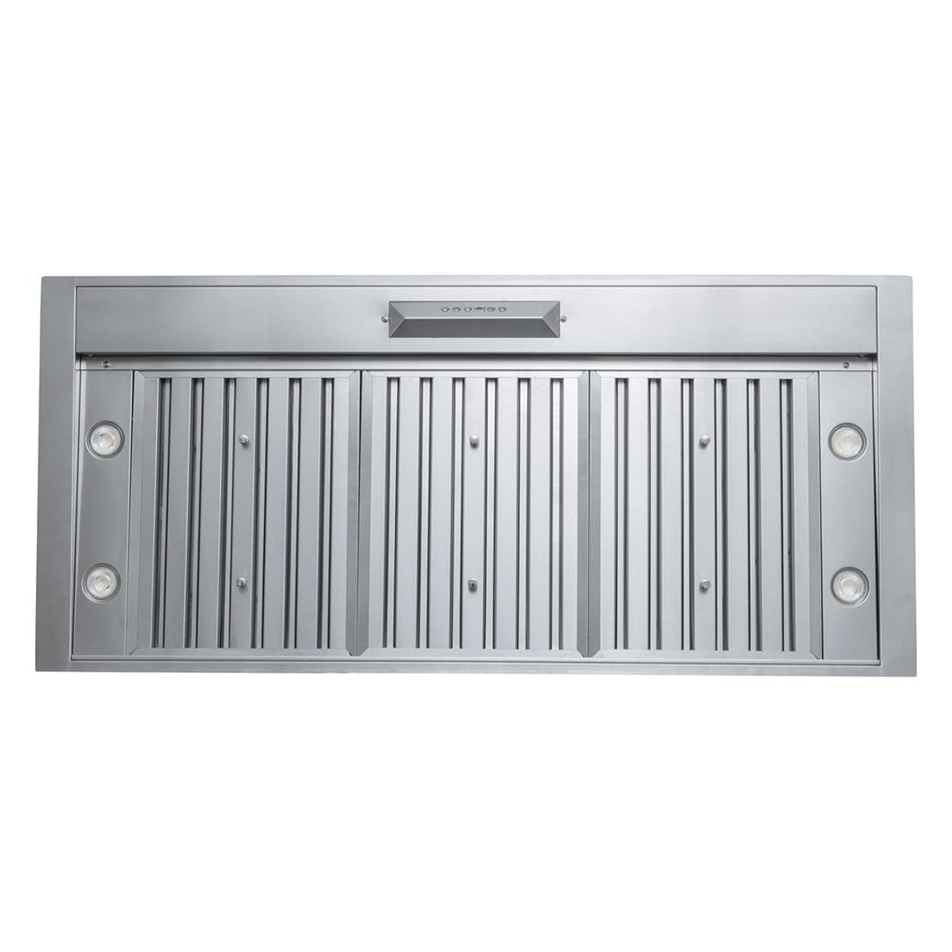 Proline Range Hoods Home & Garden > Kitchen & Dining > Kitchen Appliances > Range Hoods 28 inches wide / 21" inches deep / Dual Range Hood Insert/Liner, 15, 18 or 21 inch Deep Options, Ducted, 600/1200 CFM, Stainless Steel | Proline PLJL Hurricane