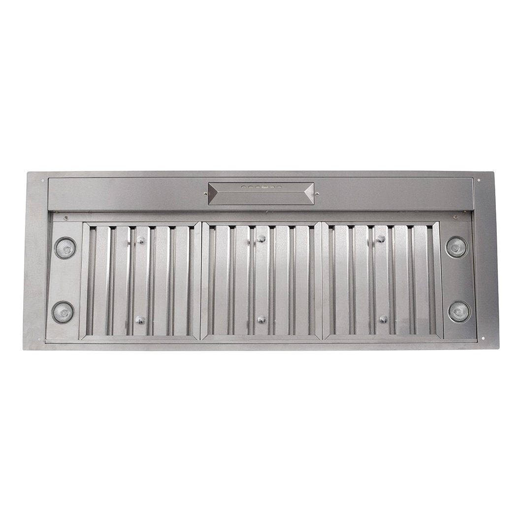 Range Hood Insert/Liner, 15, 18 or 21 inch Deep Options, Ducted, 600/1200 CFM, Stainless Steel | Proline PLJL Hurricane - Proline Range HoodsHome & Garden > Kitchen & Dining > Kitchen Appliances > Range HoodsHurricane PLJL INS.28.15D