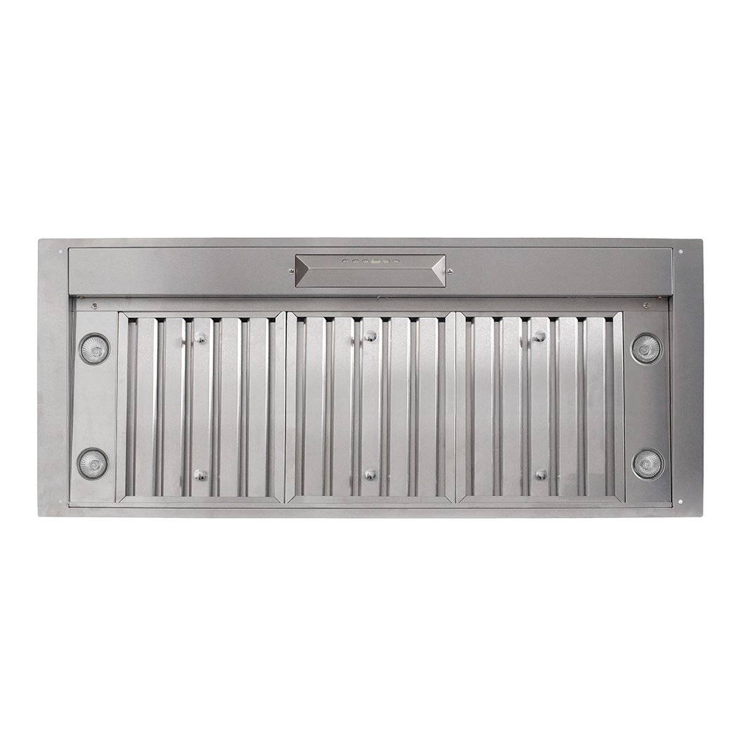 Range Hood Insert/Liner, 15, 18 or 21 inch Deep Options, Ducted, 600/1200 CFM, Stainless Steel | Proline PLJL Hurricane - Proline Range HoodsHome & Garden > Kitchen & Dining > Kitchen Appliances > Range HoodsHurricane PLJL INS.28.18D